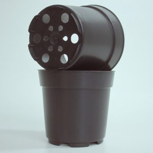 Flowerpot 10,5 cm 5° high foot 5 mm